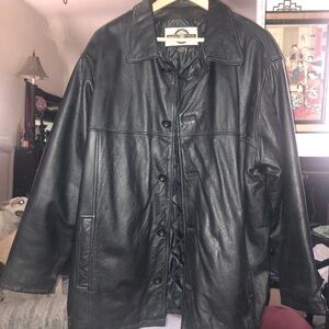 Men’s Leather Coat
